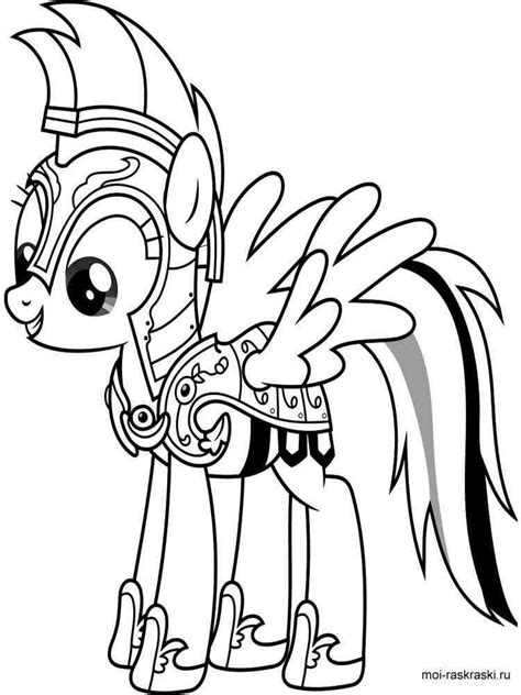 rainbow dash coloring pages