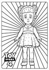 Coloring Gabby Characters Toystory Coloriages Coloringoo sketch template