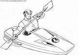 Colorat Desene Planse Trapper Animate Kayak Paginas Educative русский Handcraftguide sketch template