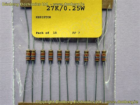 resistor  ohms  resistor  doenberg