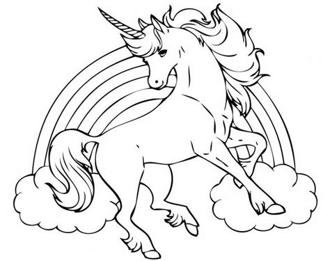 beautiful flying unicorn coloring pages