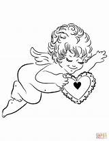 Cupid sketch template
