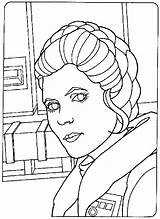 Leia Wars Padme Skywalker Print Coloringtop Bestcoloringpagesforkids sketch template