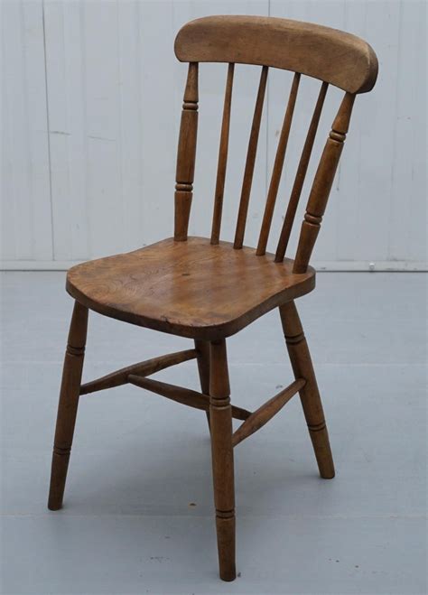 victorian windsor spindle  dining chair solid carved elm part