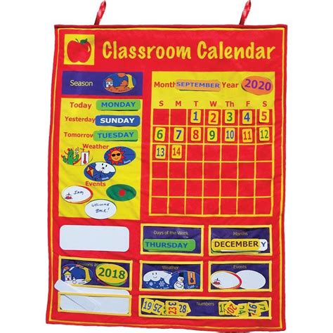 classroom calendar learning sight words learning shapes learning