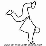Danza Pausa Battaglia Breakdancer Battle Ultracoloringpages Template sketch template