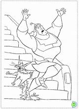 Dinokids Emperor Kuzco sketch template