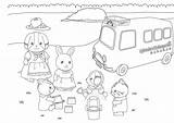 Calico Coloring Critters Pages Print Color Kids Coloringtop sketch template