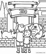 Zoo Malvorlagen Cool2bkids Eingang Entrance sketch template
