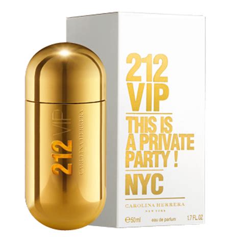 perfume feminino 212 vip carolina herrera eau de parfum 80ml incolor