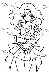 Neptune Sailor Scouts Saturn Library Getcolorings sketch template