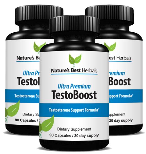 testoboost extra strength testosterone booster nature s best herbals