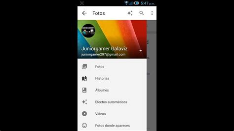 Como Poner Una Foto De Perfil En Tu Android Youtube