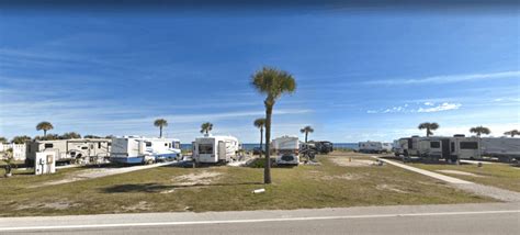 beach campgrounds rv parks  florida  rv camping    sand