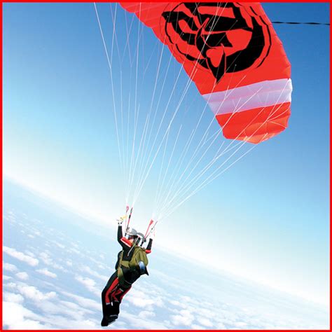 performance designs stiletto parachute  skydiving
