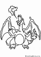 Charizard Drawingnow Procoloring Peluches Dracaufeu Pintable Pokémon sketch template