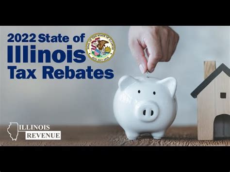state  illinois tax rebates youtube