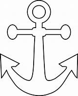 Anchor Coloring Pages Template Designs sketch template