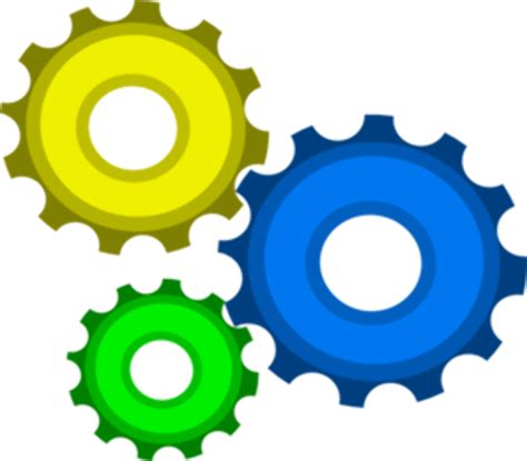 high quality gears clipart interlocking transparent png images