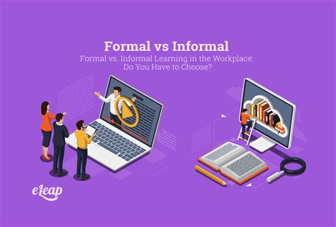 formal  informal learning   workplace     choose