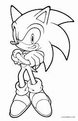 Shadow Sonic Coloring Pages Hedgehog Getcolorings sketch template