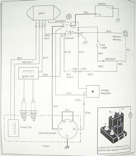 ezgo gas golf cart solenoid wiring diagram replacement violet blog