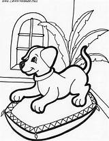 Coloring Puppy Pages Cute Print Sheets Dog Puppies Kids Printable Baby Visit sketch template