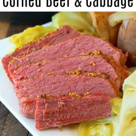 this dutch oven corned beef and cabbage recipe is easy and