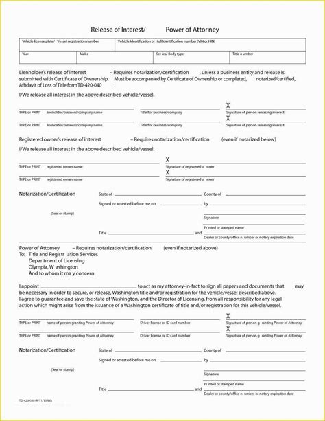 poa template    power  attorney forms templates