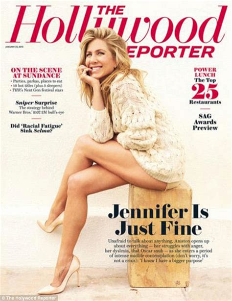 Jennifer Aniston Reveals She S Has Dyslexia Inthe Hollywood Reporter