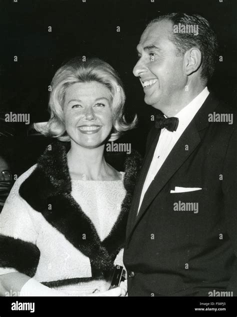 Doris Day Mit Ehemann Marty Melcher über 1966 Stockfotografie Alamy