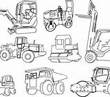 Coloring Pages Construction Equipment Truck Tools Cement Heavy Drawings Site Printable Dozer Bulldozer Getcolorings Color Getdrawings Colorings Paintingvalley sketch template
