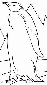 Penguin Coloring Pages Baby Getdrawings Cute sketch template