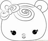 Berry Coloring Swirl Pages Coloringpages101 Num Noms sketch template
