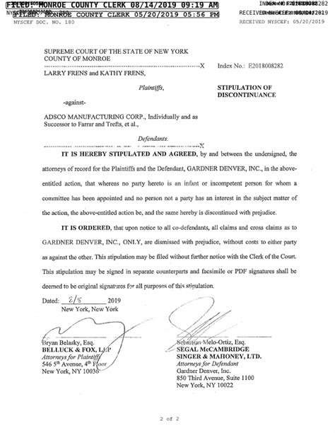 letter correspondence  judge letter  judge   filed fully