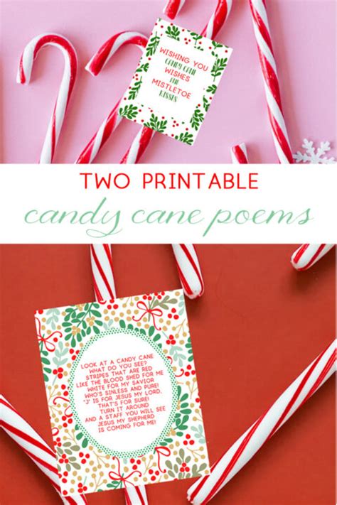 candy cane poem  printable candy cane poems