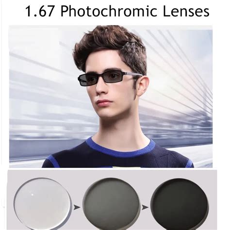 Vazrobe Customized 1 67 Index Photochromic Glasses Lenses Resin Lens