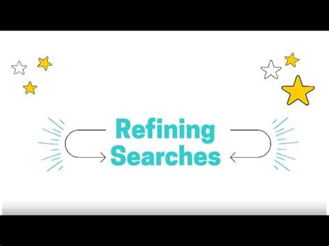 refining searches youtube