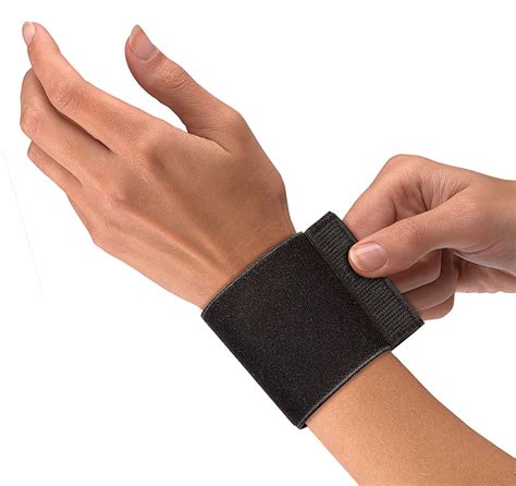 wrist support wloop elastic black wrist braces supports