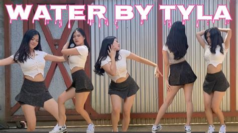 Water By Tyla Dance Cover From Tiktok By Dc Toey🧁🐚💓 Crishel Youtube