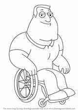 Guy Swanson Quagmire Simpsons Drawingtutorials101 sketch template