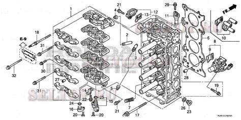 identify  replace honda bf parts complete diagram guide