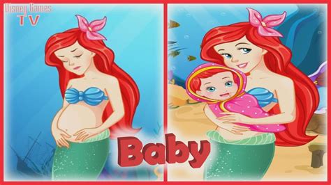 Barbie Games Pregnant Ariel Gives Birth Disney