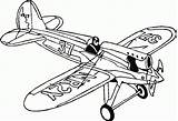 Coloring Airplane Pages Printable Aircraft Kids Drawing Print Airplanes Aeroplane Plane Color Drawings Sheets Clipart Air Cliparts Gun Cartoon Simple sketch template