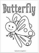 Coloring Bugs Colouring Pages Kids Butterfly Little Drawing Bug Easy Fun Peasy Drawings Paintingvalley Tsgos Animal sketch template