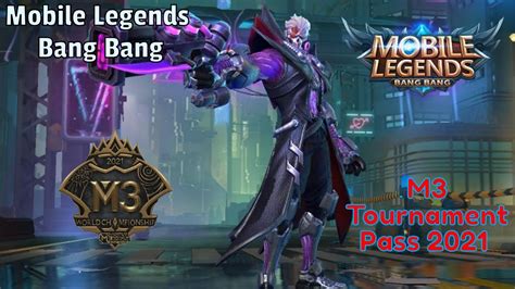 upcoming  tournament pass mlbb roger  skin mobile legends youtube