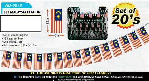 fullhouse  set malaysia flagline