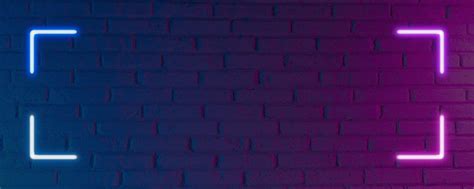 twitch profile banner neon brick background cyberpunk twitch etsy