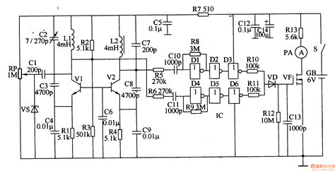 metal detector  basiccircuit circuit diagram seekiccom
