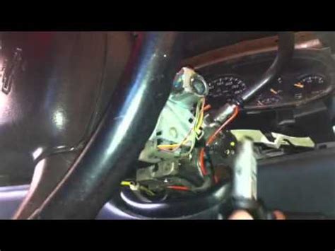 replace ignition switch chevrolet silverado  youtube